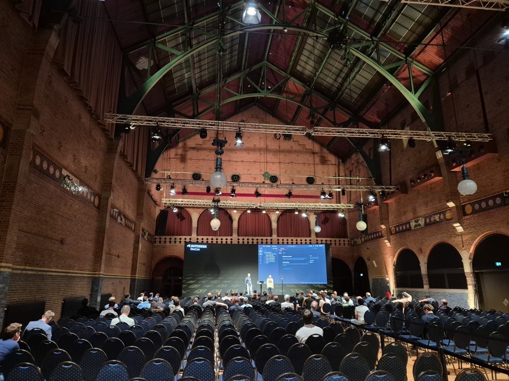 Adam in the big room Adam in the big room