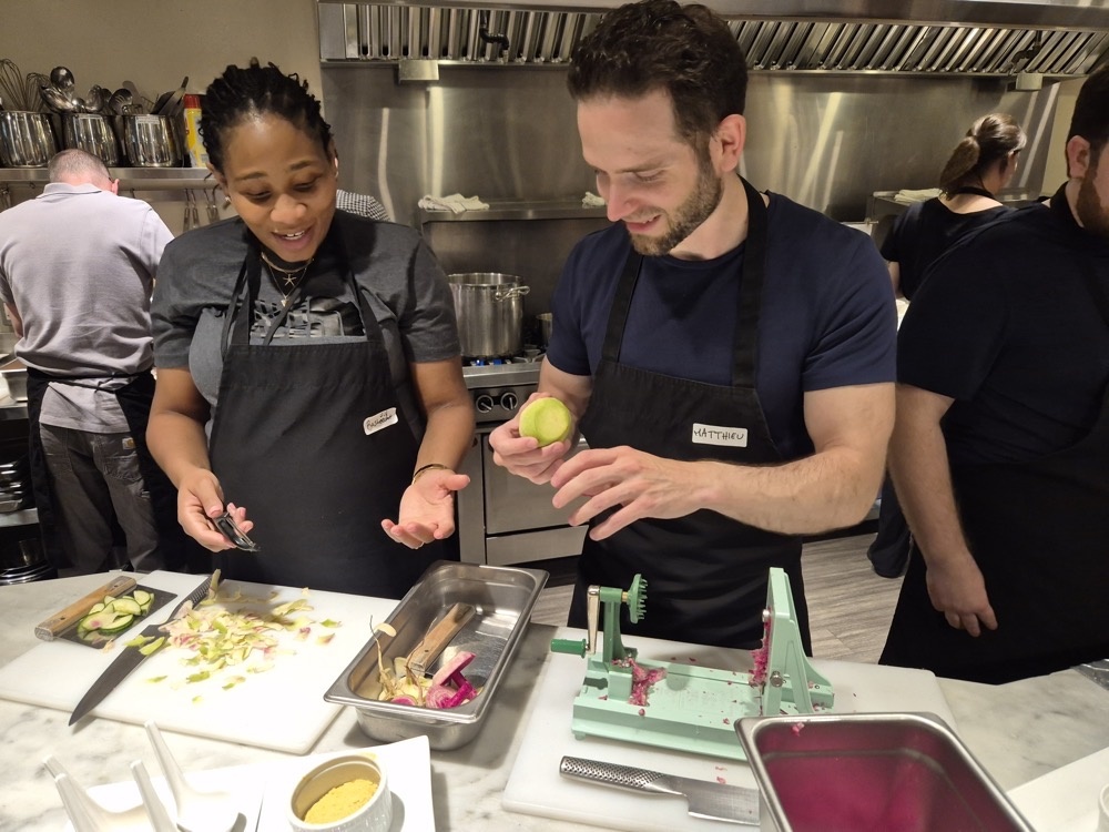 Rasheedat and Matthieu Rasheedat and Matthieu