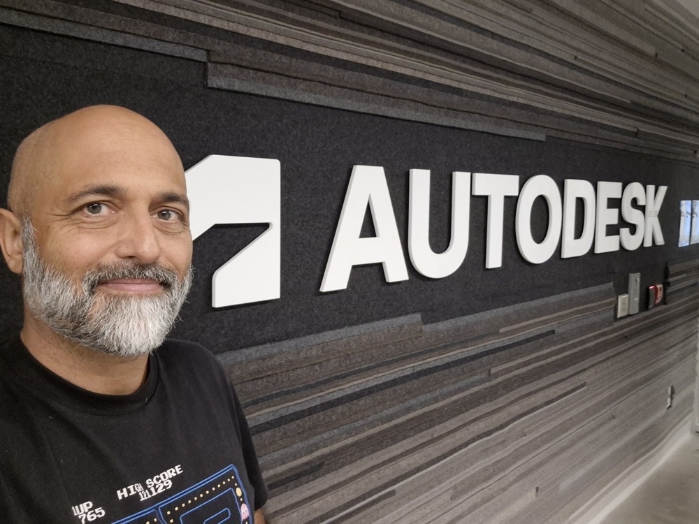 At the sign At the sign