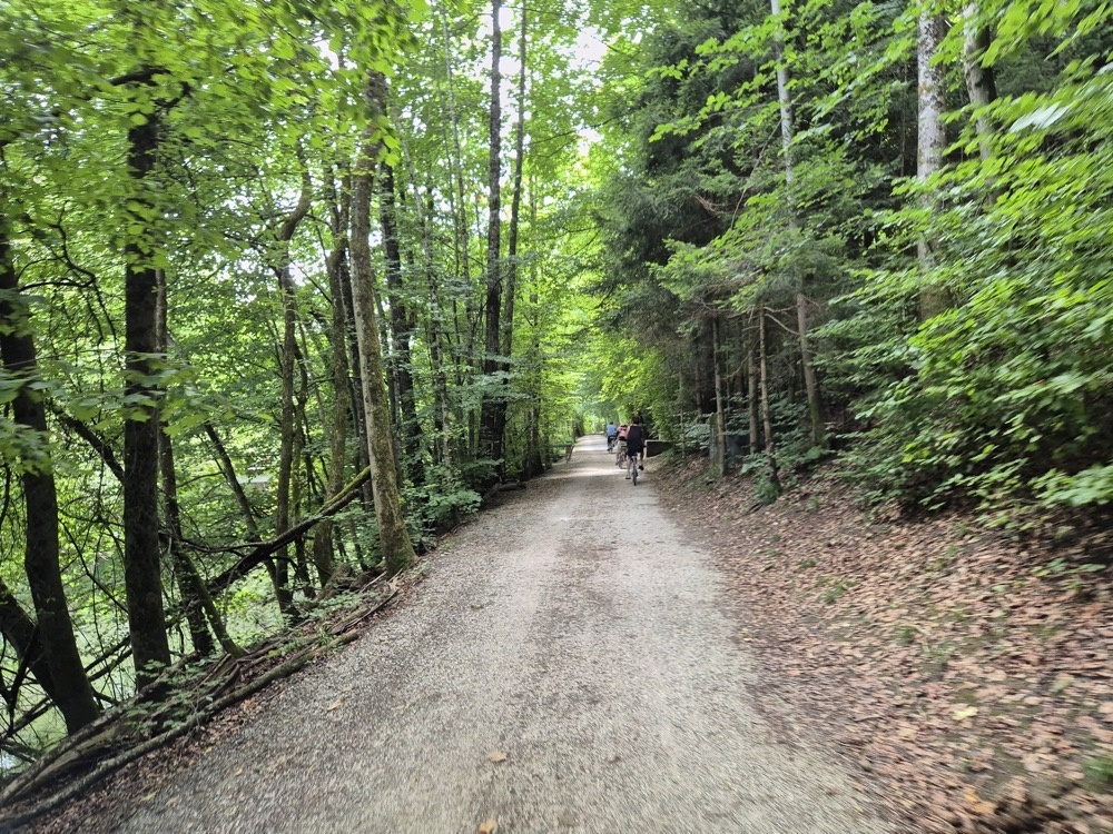 Cycling south Cycling south