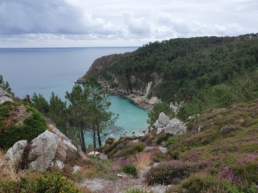 The beautiful Brittany coastline The beautiful Brittany coastline