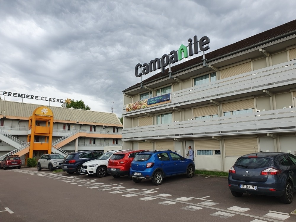 The Campanile in Auxerre The Campanile in Auxerre