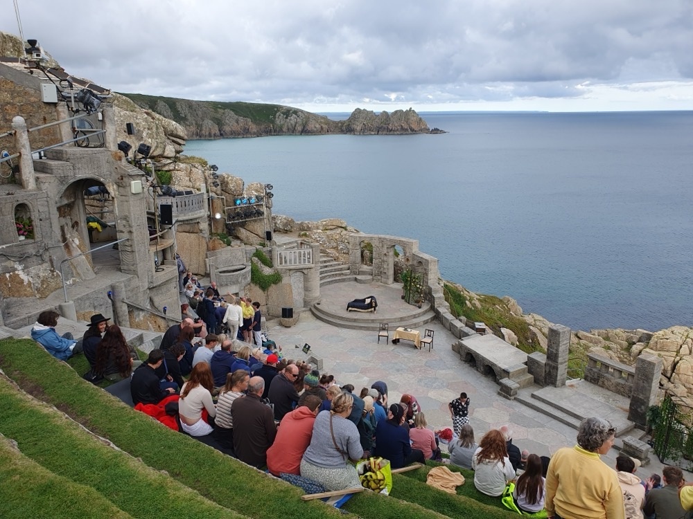 Settling in at the Minack Theatre Settling in at the Minack Theatre