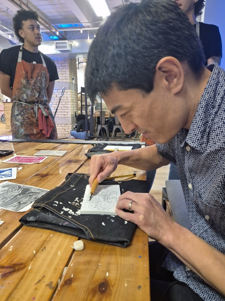 Rhys carving Rhys carving