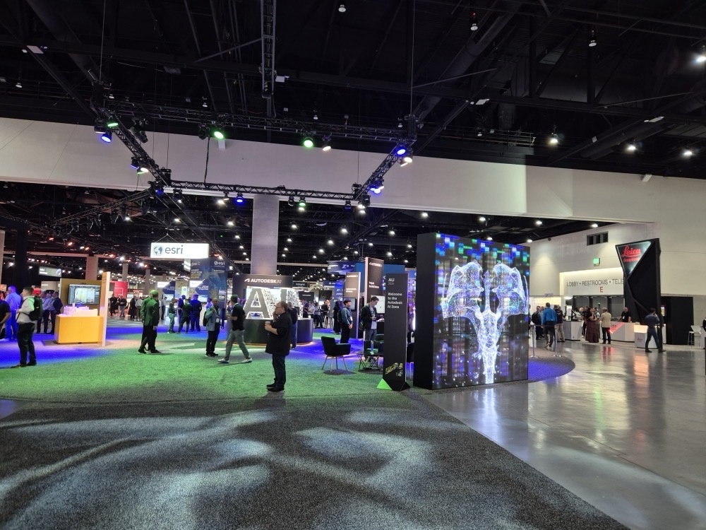 Autodesk AI booth Autodesk AI booth