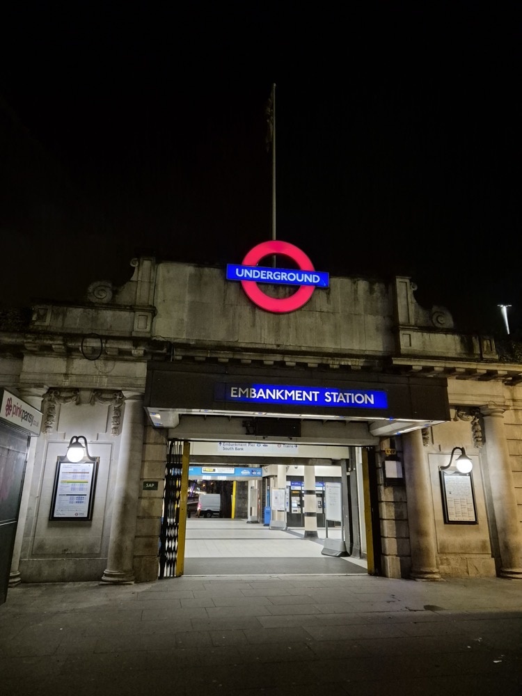 Taking the tube Taking the tube