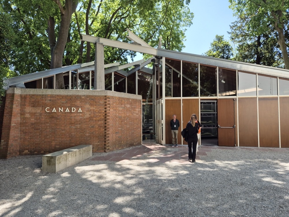 The Canadian pavilion The Canadian pavilion
