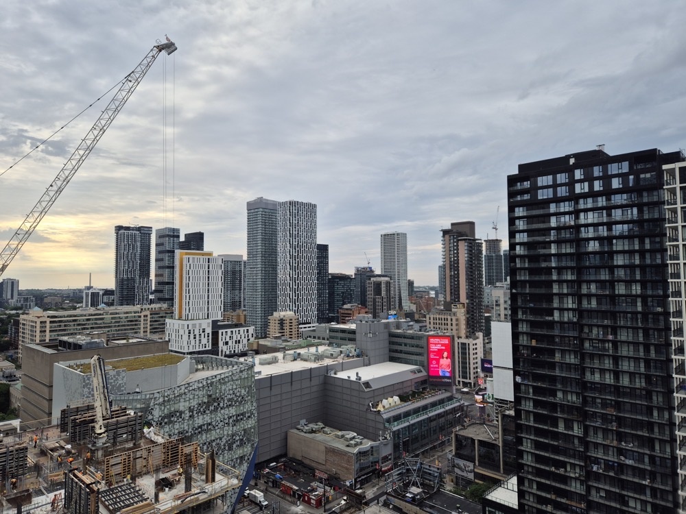 View from the gym View from the gym
