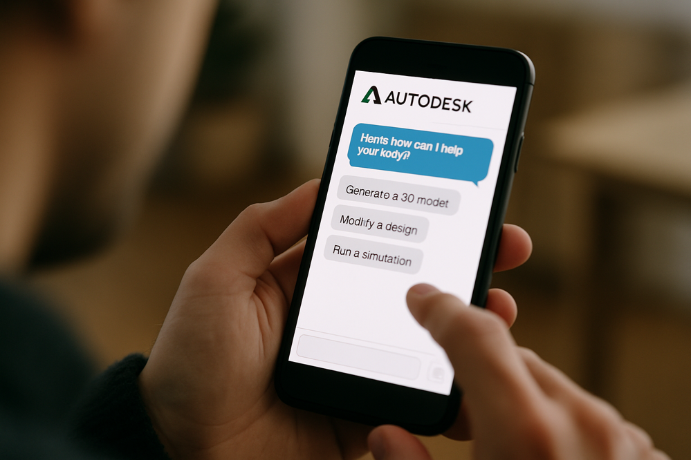 Chat interface to Autodesk tools, as imagined by ChatGPT Chat interface to Autodesk tools, as imagined by ChatGPT