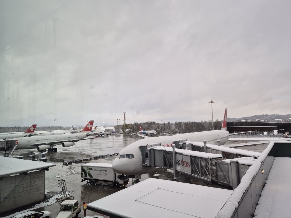 Landed in ZRH Landed in ZRH