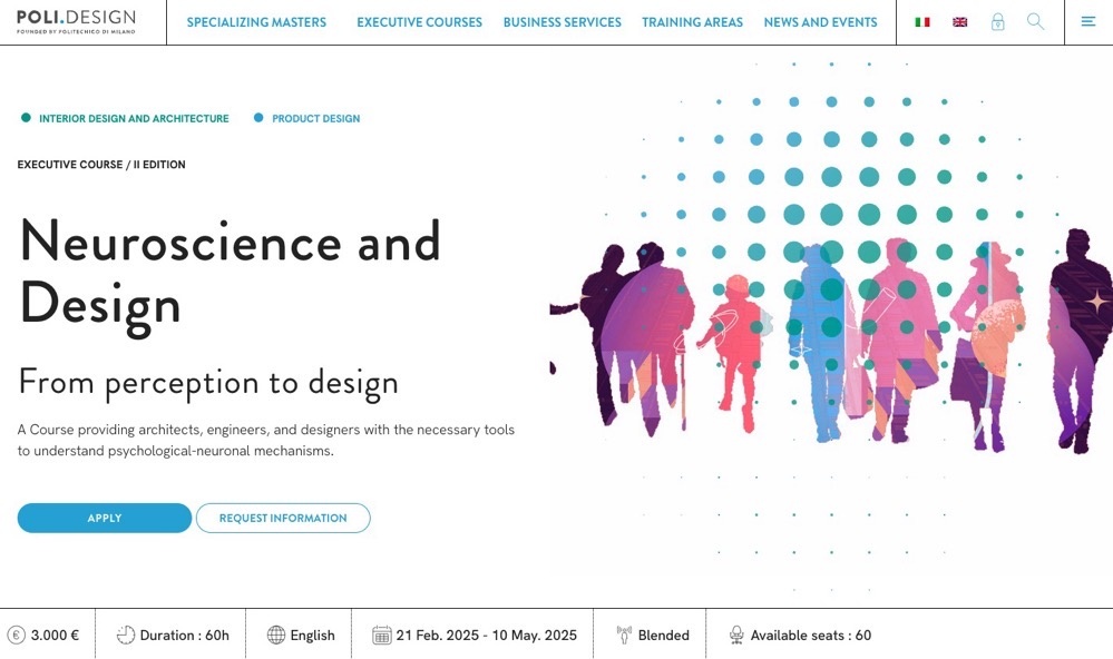 Neuroscience and Design course Neuroscience and Design course