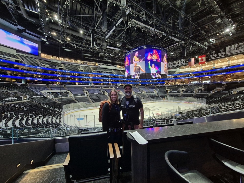 The Arena is ready for hockey The Arena is ready for hockey