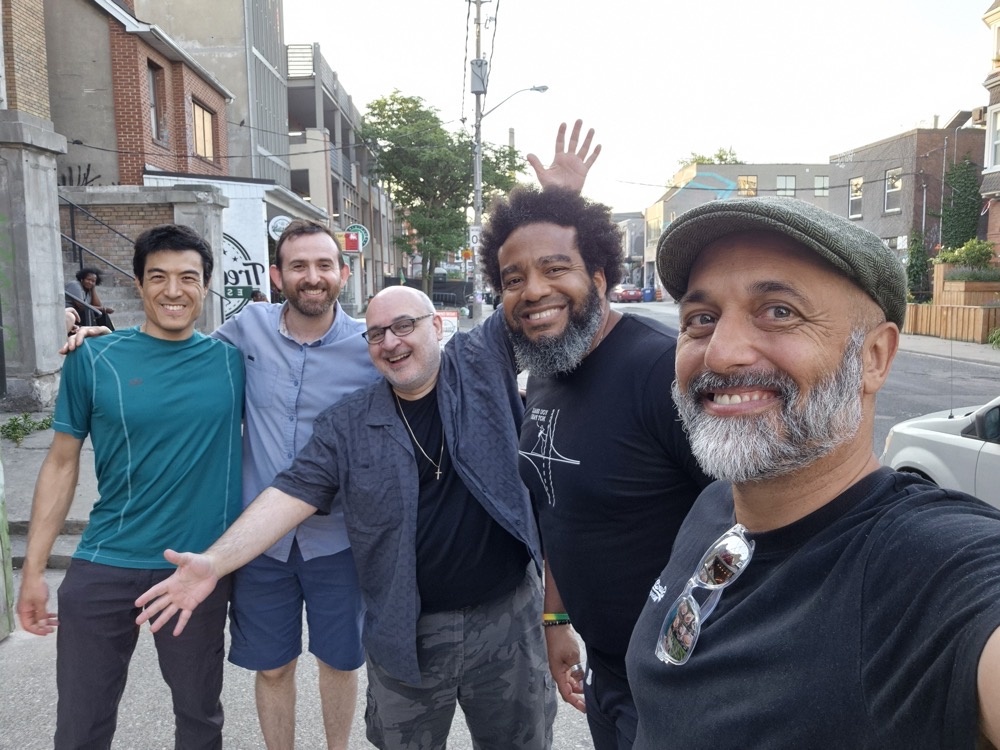 Rhys, Simon, Azam, Tomas and Kean Rhys, Simon, Azam, Tomas and Kean